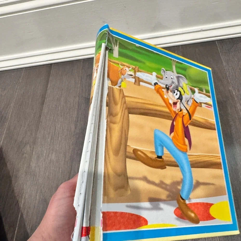 Disney Mickey Zookeeper Goofy Hardcover Me Reader Book Toddler Kids